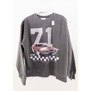 Dodge American Charger 71 Graphic‎ Crewneck Sweatshirt Car Enthusiast S